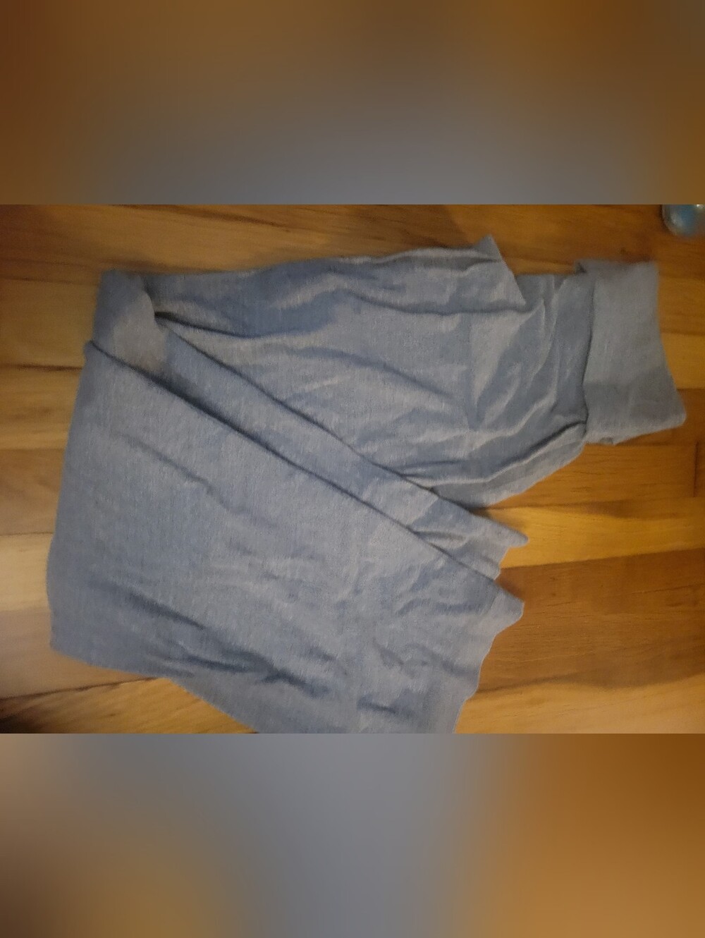 Light Gray Foldover Yoga Pants - Comfortable Everyday Style